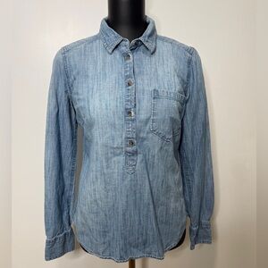 Merona Light Blue Casual Shirt